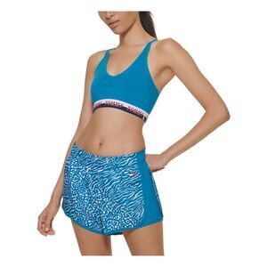TOMMY HILFIGER SPORT Intimates Blue Sports Bra XS